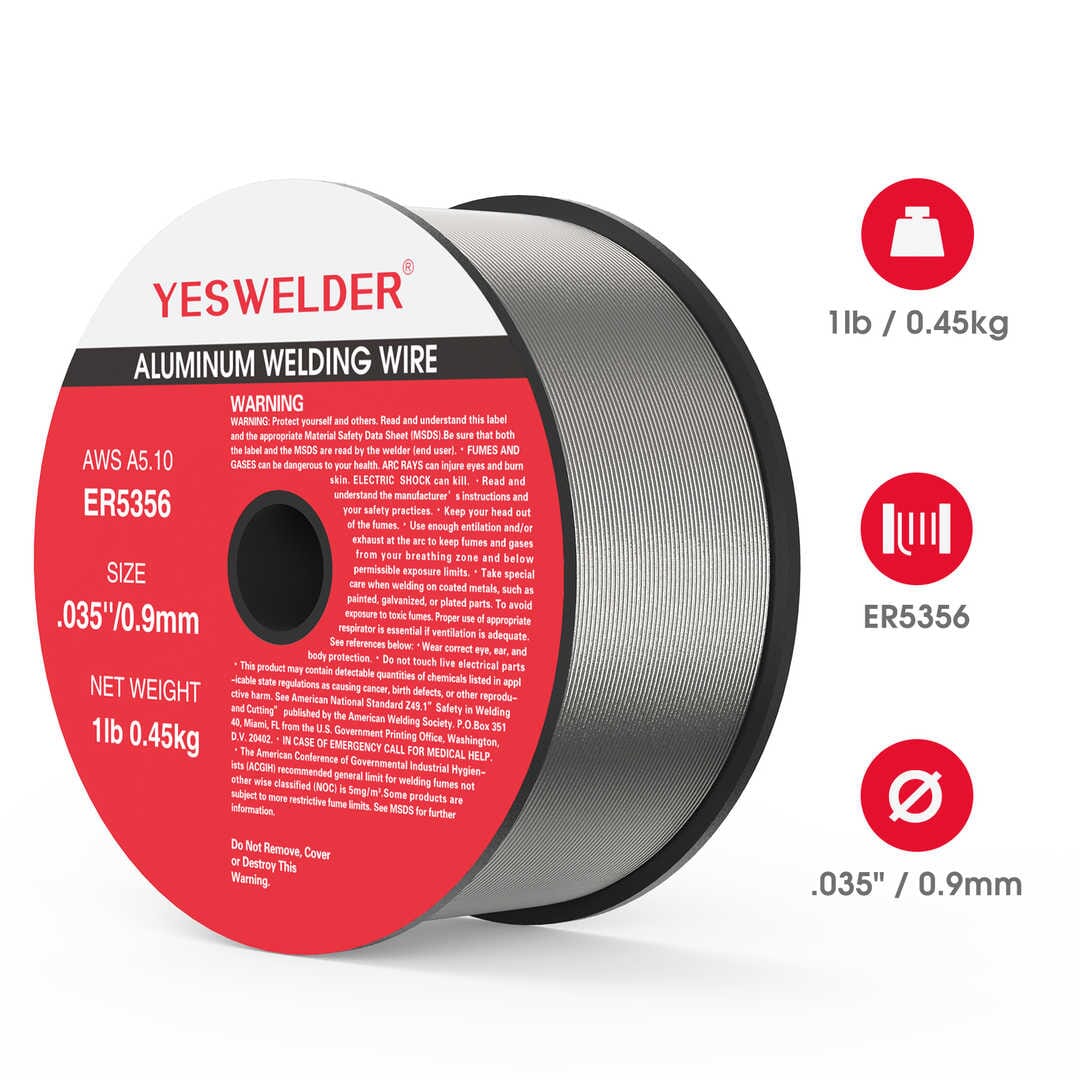 ER5356/1LB-0.9 1LB Spool .035" Magnesium Aluminum MIG Welding Wire - Image 3